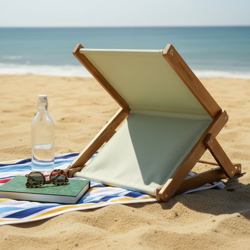  Premium Portable Beach Shaders with Built-In Pillow | The Sunwood